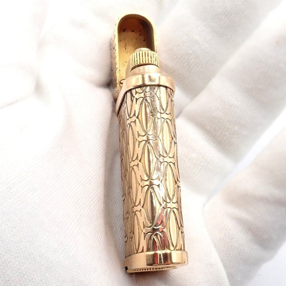 Vintage Cartier Pasha Rose Gold Tone Lighter - Picture 8 of 15